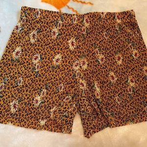 Womens floral shorts